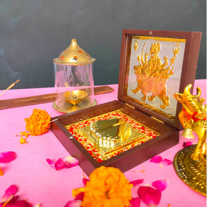 Jai Mata Di Pocket Temple (24 Karat Gold Coated)
