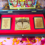Jagannath MDF Pocket Temple (24 Karat Gold Coated)