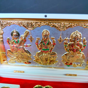 Laxmi Pocket Temple (24 Karat Gold Coated)
