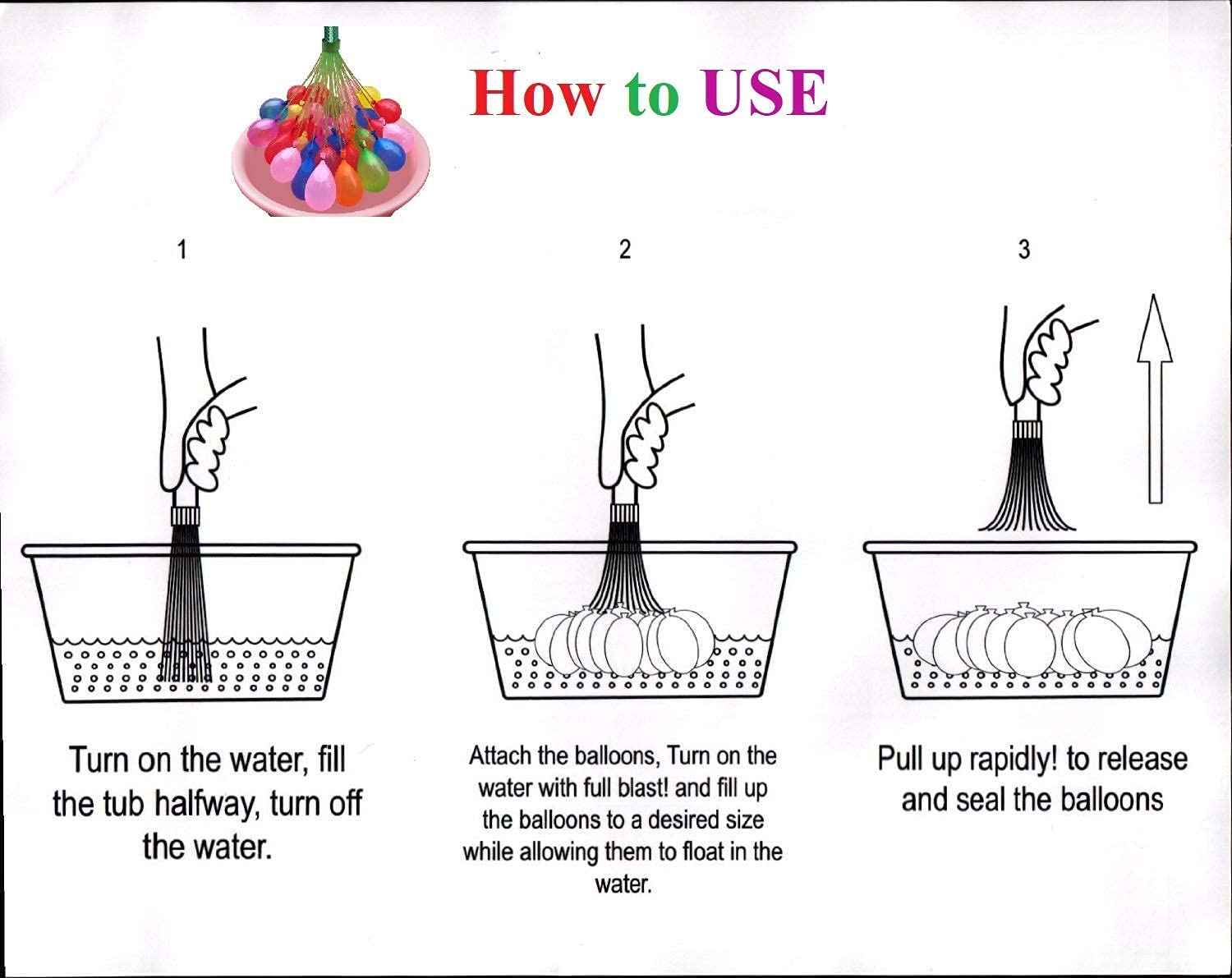 Holi Water Magic Balloon