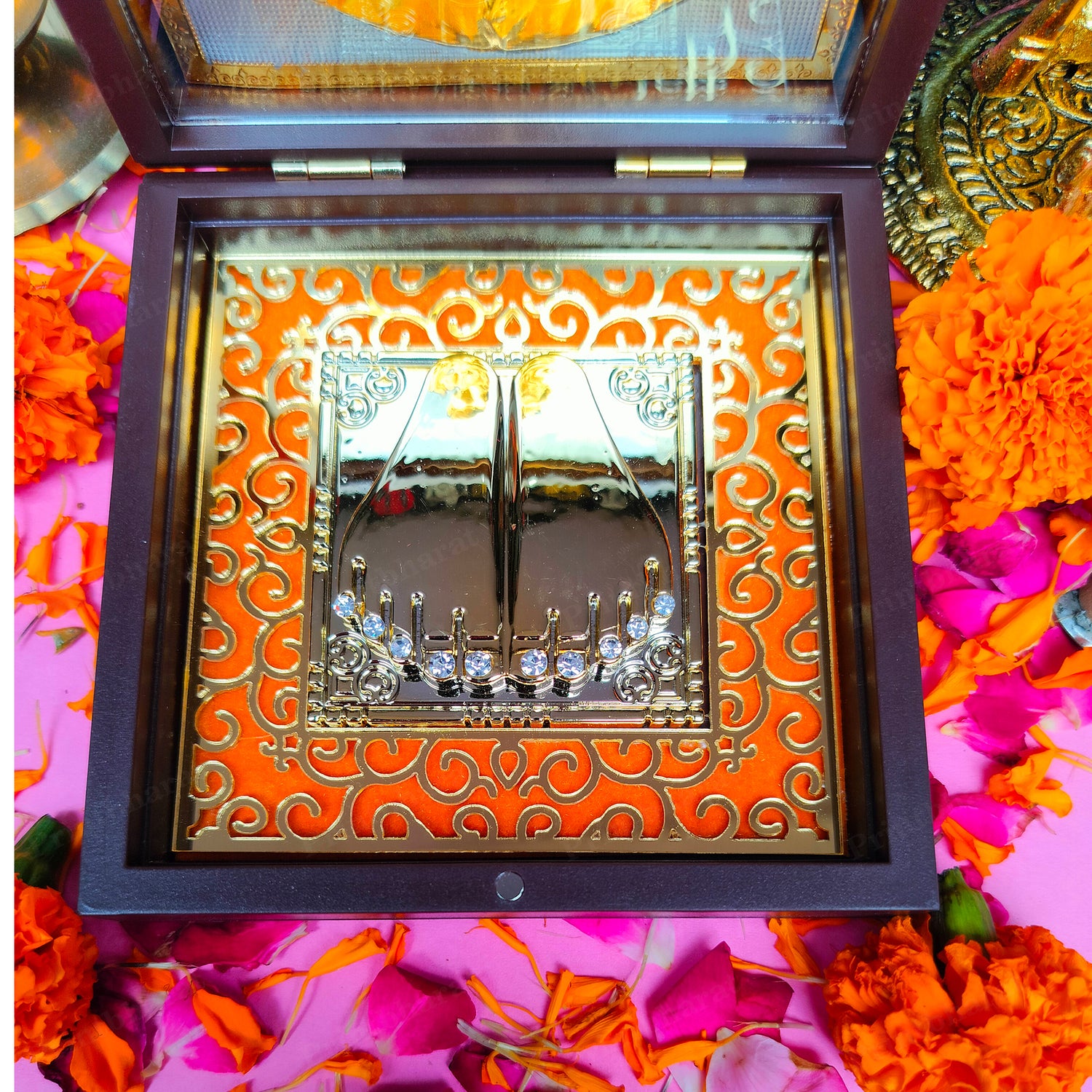 Sai Baba Small Pocket Temple (24 Karat Gold Coated)