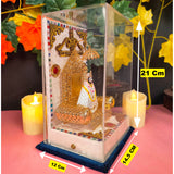 Shri Khatu Shyam Ji With Gold And Silver Coated
