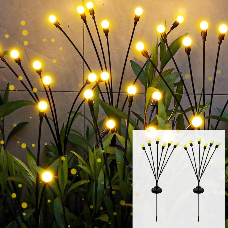 Radiant Firefly Delights - Solar Garden Magic Light