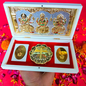 Laxmi Pocket Temple (24 Karat Gold Coated)