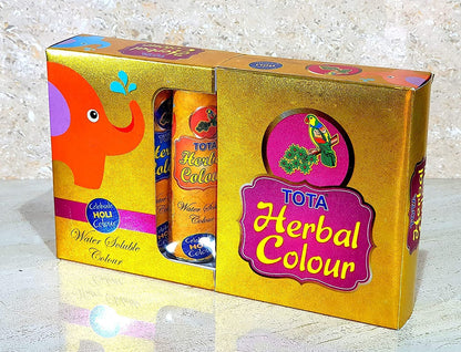 Skin-Safe and No Irritation Herbal Holi Color Assorted Colours (Water Color Pack of 6)