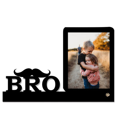 Customized Raksha Bandhan/Bhaidhoj MDF Photo Frame Gifting For Bhaiya Bhabhi/Brother/Sister Personalized