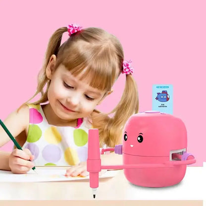 Children Learn To Draw Art Training Machine Intelligece Automatic Painting Robot Drawing Toys