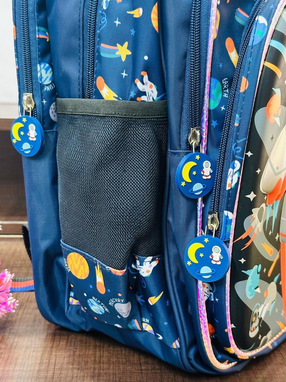 Personalized Jumbo size space theme backpack hamper
