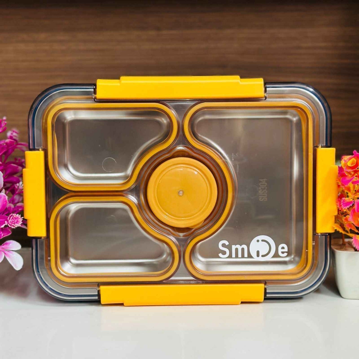Personalized Bento  4 grid 100% leak proof lunch box