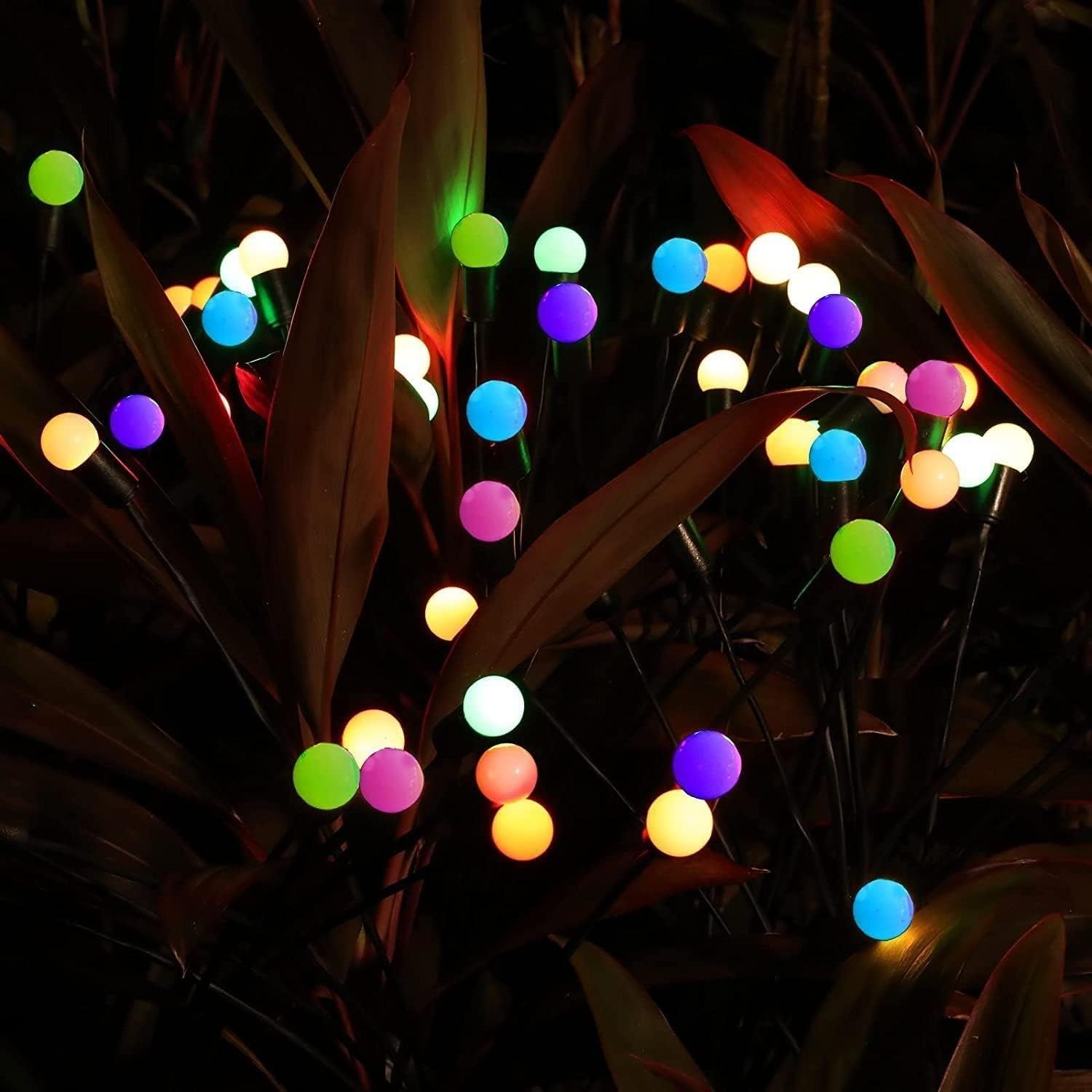 Radiant Firefly Delights - Solar Garden Magic Light ( warm white)