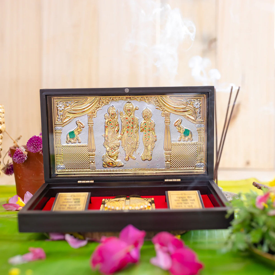 Ram Darbar Pocket Temple (24 Karat Gold Coated)