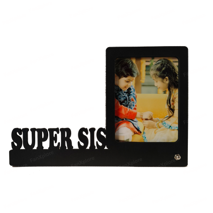 Customized Raksha Bandhan/Bhaidhoj MDF Photo Frame Gifting For Bhaiya Bhabhi/Brother/Sister Personalized