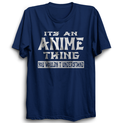Anime Unisex Half Sleeve Cotton T-shirt