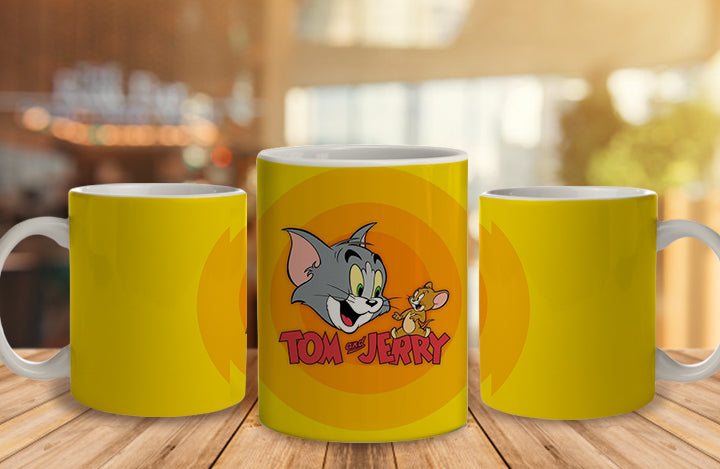 Tom$Jerry Ceramic Mug, 350 Ml