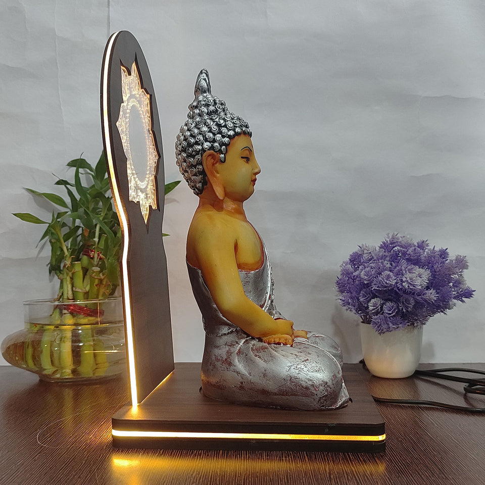 Buddha Desgion 2 Led frame size ( 30 cm* 21 Cm )