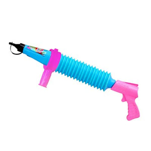 Tota Natural and Herbal AK 47 Gulal Gun with Stand for Holi 56cm | Sprays Dry Colors in Air | Holi Kit for Kids, Festivals, Celebrations with 2 Packets of Gulal Colors