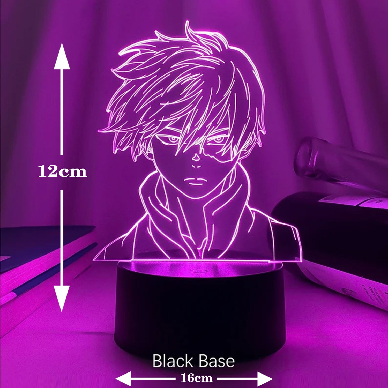 Anime Naruto 3D Acrylic Led Frame – Print Bharat