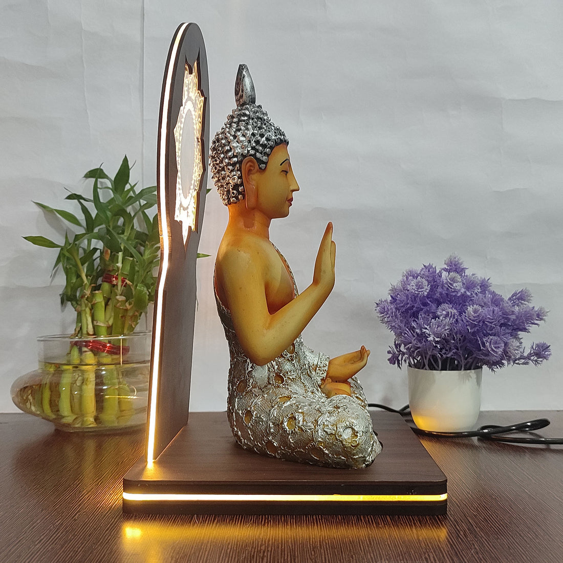 Buddha Desgion 1 Led frame size ( 30 cm* 21 Cm )