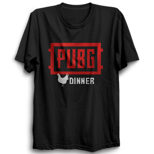 Unisex PUBG 02  Playerunknown's Battlegrounds Half Sleeve  100 % Cotton Tshirts