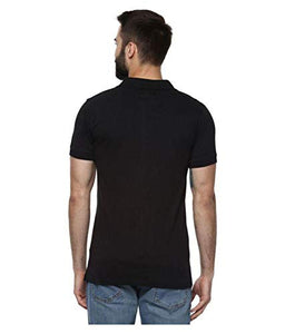 Unisex Bjp Logo Polo  Black T-shirt