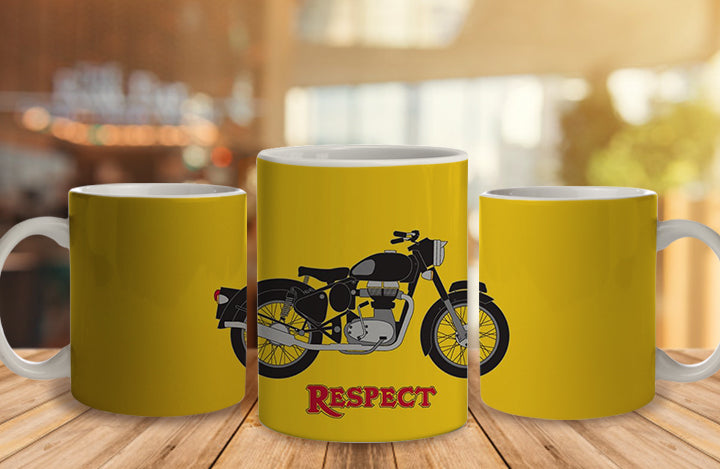 Respect Ceramic Mug, 350 Ml