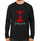 Unisex DeathNote Logo Full Sleeve Black Cotton Tshirts