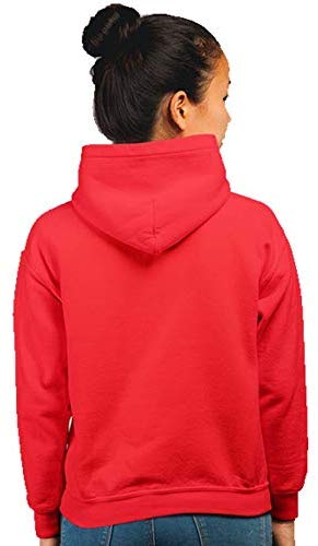 Avenger Unisex Printed Hoodie (Color-Red)