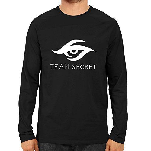 Unisex Team Screat Full Sleeve 100 % Cotton Black Tshirts