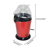 Hot Air Popcorn Electric Machine Snack Maker,1200-W Hot Air Popcorn with Measuring Cup and Removable Lid