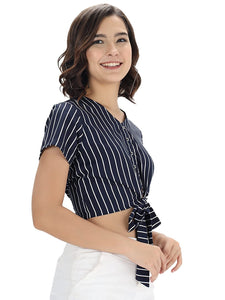 Knotted Crop Top for Women