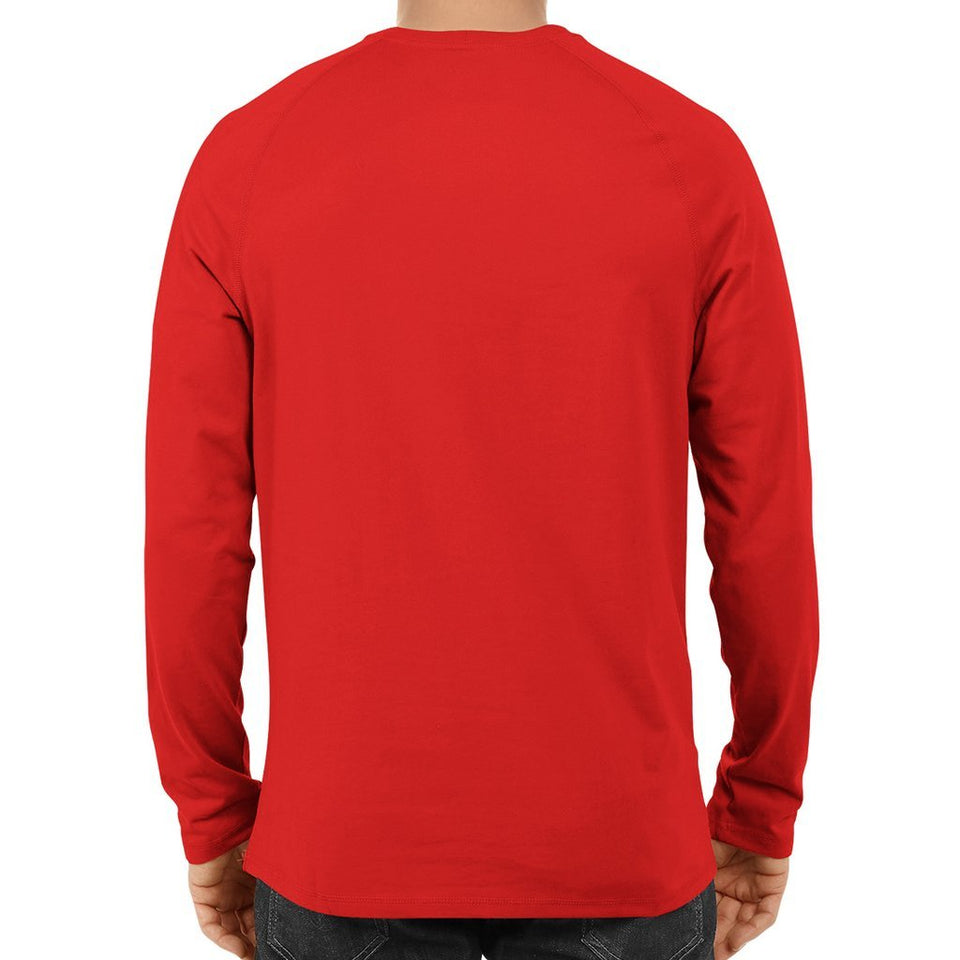Unisex PUBG Playerunknown's Battlegrounds Full Sleeve  100 % Cotton Red Tshirts