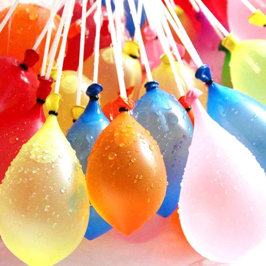 Holi Balloon 60 Second Holi Water Magic Balloons l Set of 3 Bunch 111 (Multicolor Pack of 1)