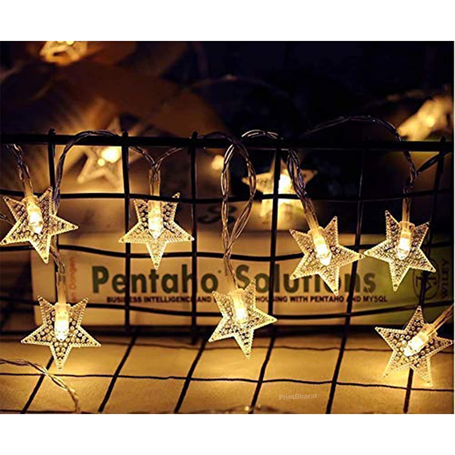 Small Star Light Diwali Decoration Curtain for Decoration for Gift Christmas Decoration Valentine Decoration Home Decoration