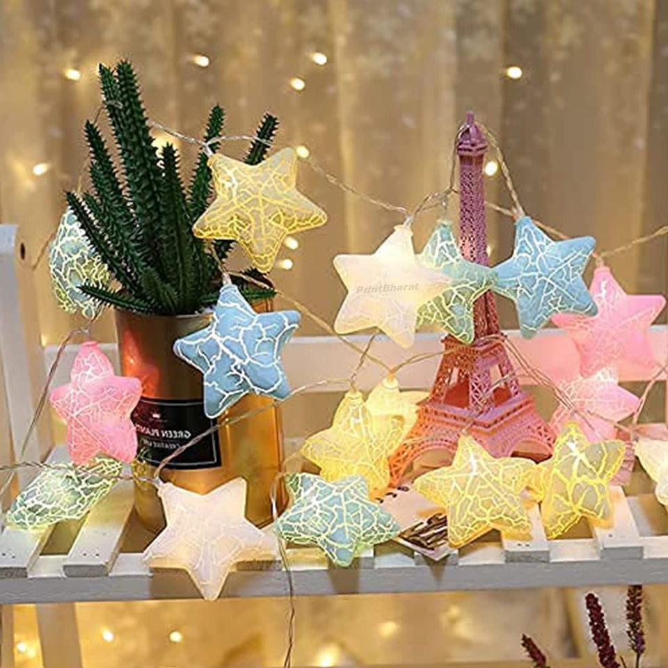 Star Crak Light Diwali Decoration Curtain for Decoration for Gift Christmas Decoration Valentine Decoration Home Decoration