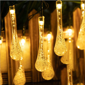 Water Drop Light Diwali Decoration Curtain for Decoration for Gift Christmas Decoration Valentine Decoration Home Decoration