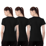 PRINT BHARAT Unisex Negative Combo T-Shirt Half Sleeve Cotton Tshirts