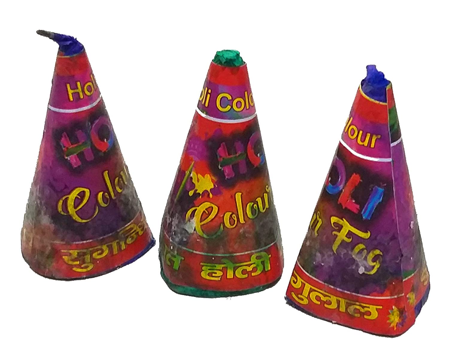 Anar Gulal  Perfumed Holi Super Scented Fogg  for Holi Celebration (Pack of 3)