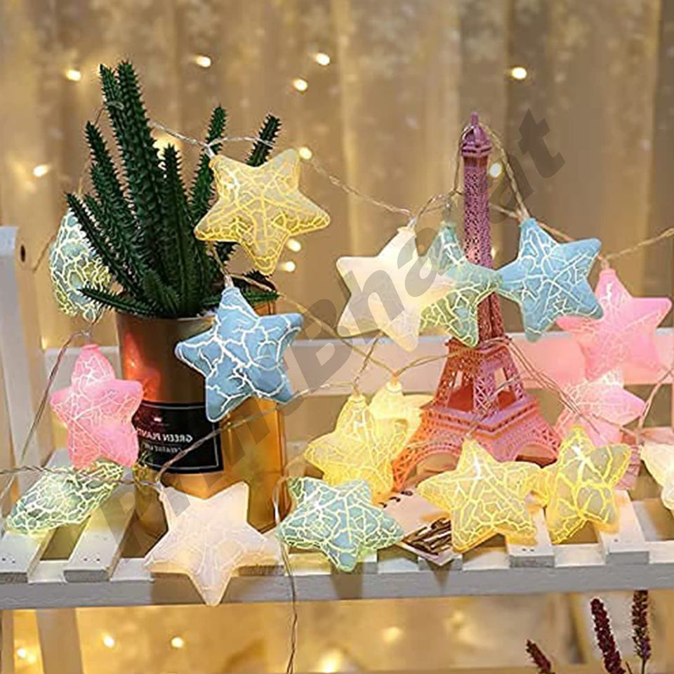 Star Crak Light Diwali Decoration Curtain for Decoration for Gift Christmas Decoration Valentine Decoration Home Decoration