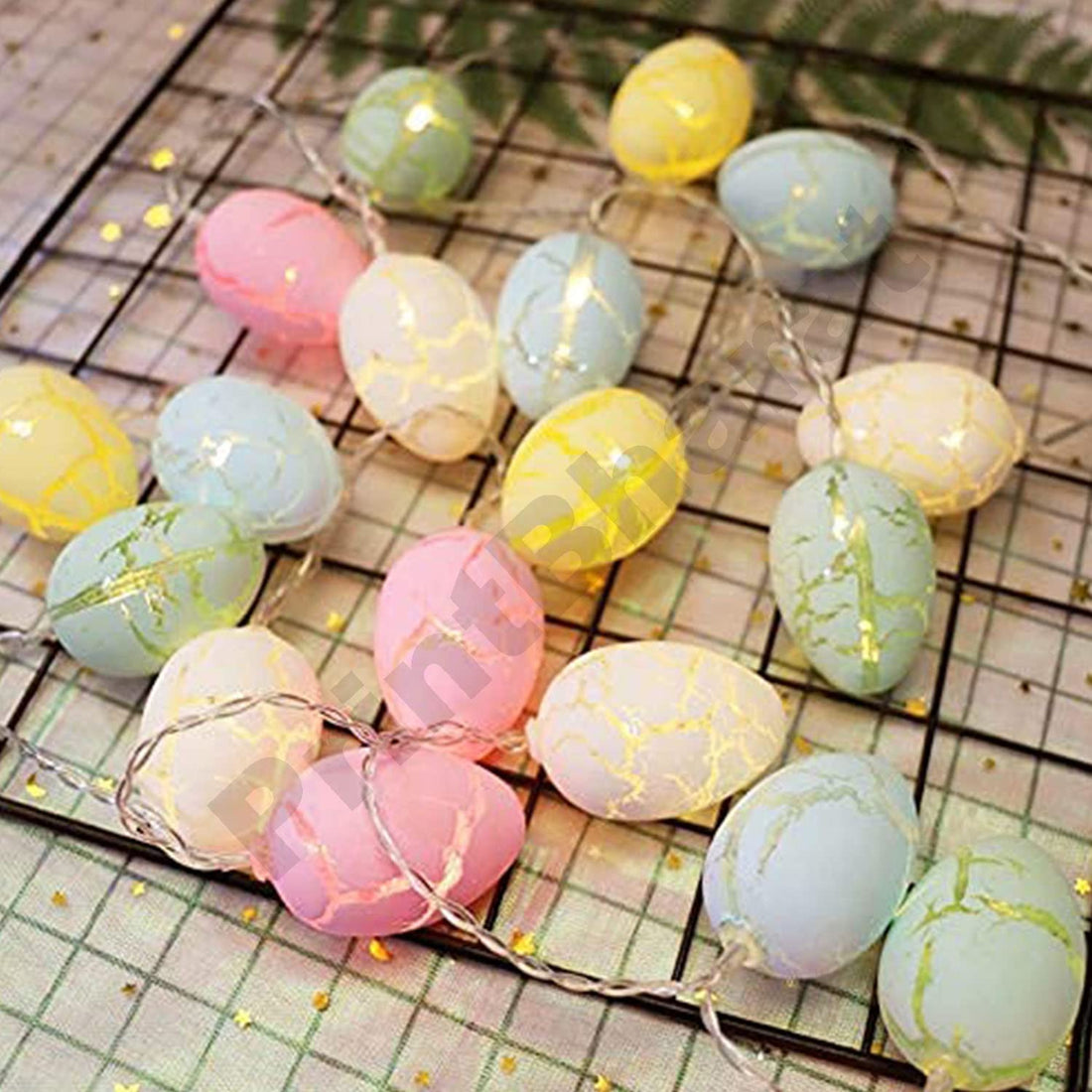 Egg Crak Light Diwali Decoration Curtain for Decoration for Gift Christmas Decoration Valentine Decoration Home Decoration