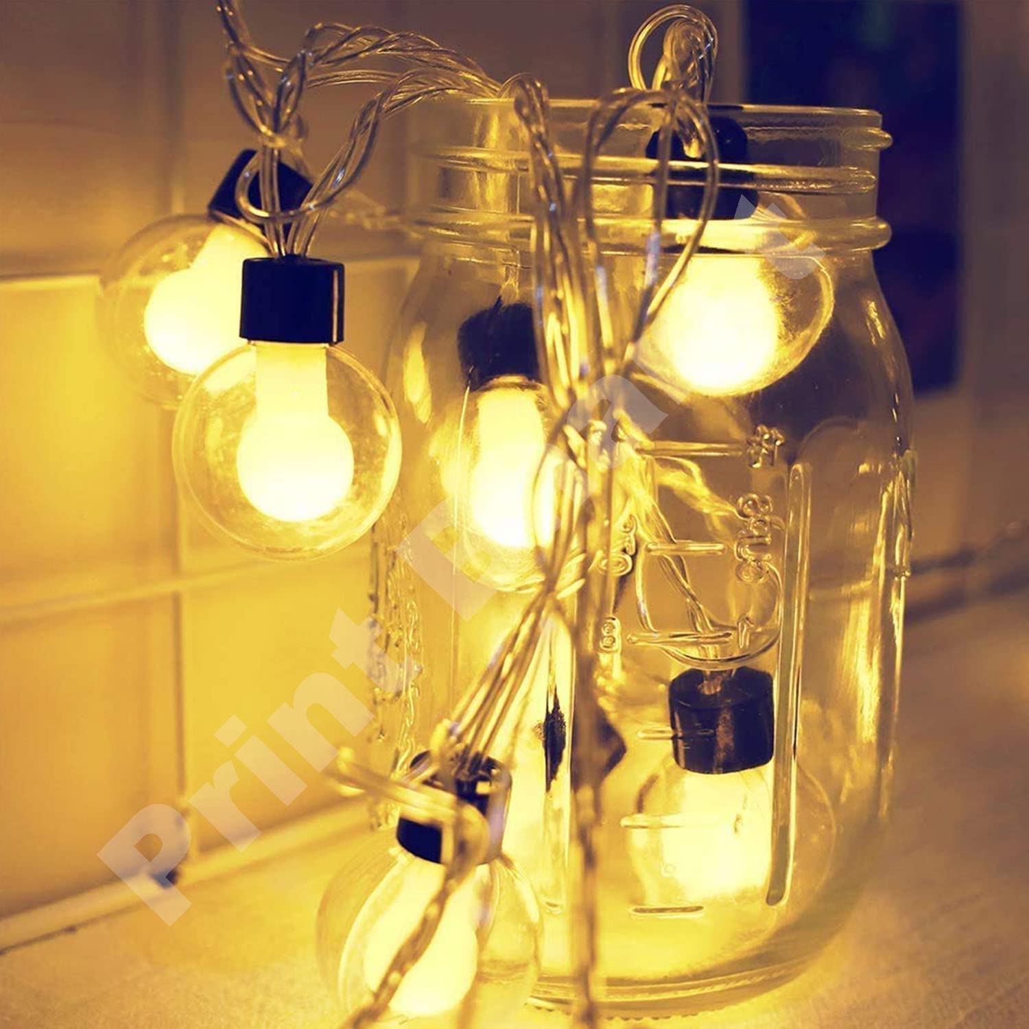 Double Ball Light Diwali Decoration Curtain for Decoration for Gift Ch