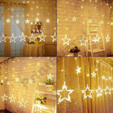 Star Big Light Diwali Decoration Curtain for Decoration for Gift Christmas Decoration Valentine Decoration Home Decoration