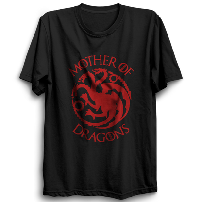 GOT-51 Mother Of Dragons Half Sleeve Black