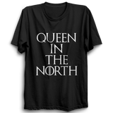 GOT-52 Queen In The North Half Sleeve Black