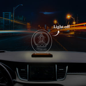 Ganesh ji Car LED Light