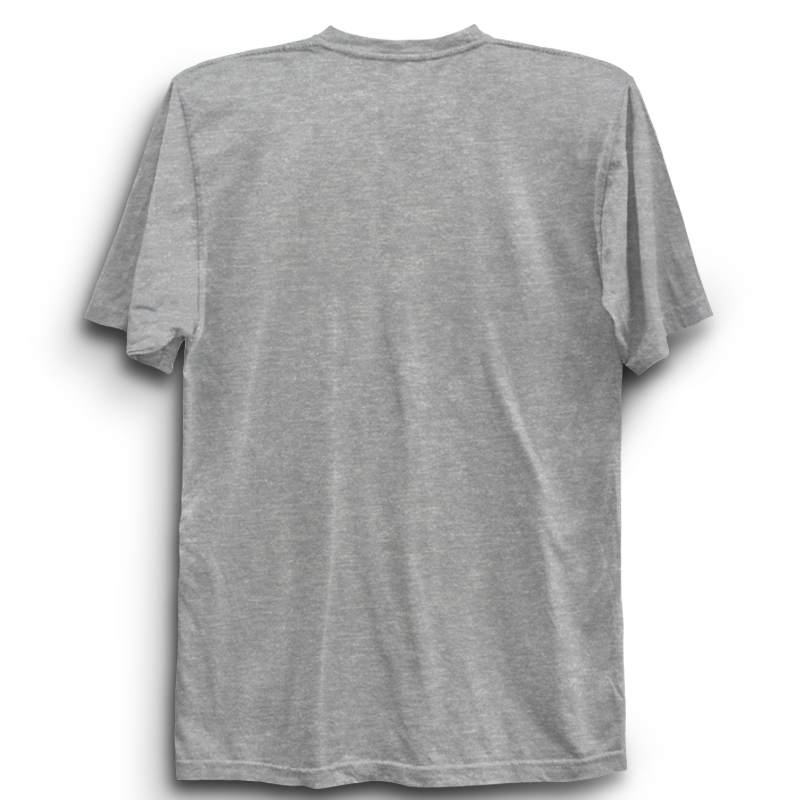 Unisex Naruto Kyubi Seal Half Sleeve Cotton Grey Tshirts