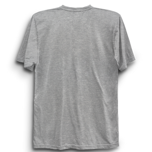 Unisex Naruto Kyubi Seal Half Sleeve Cotton Grey Tshirts