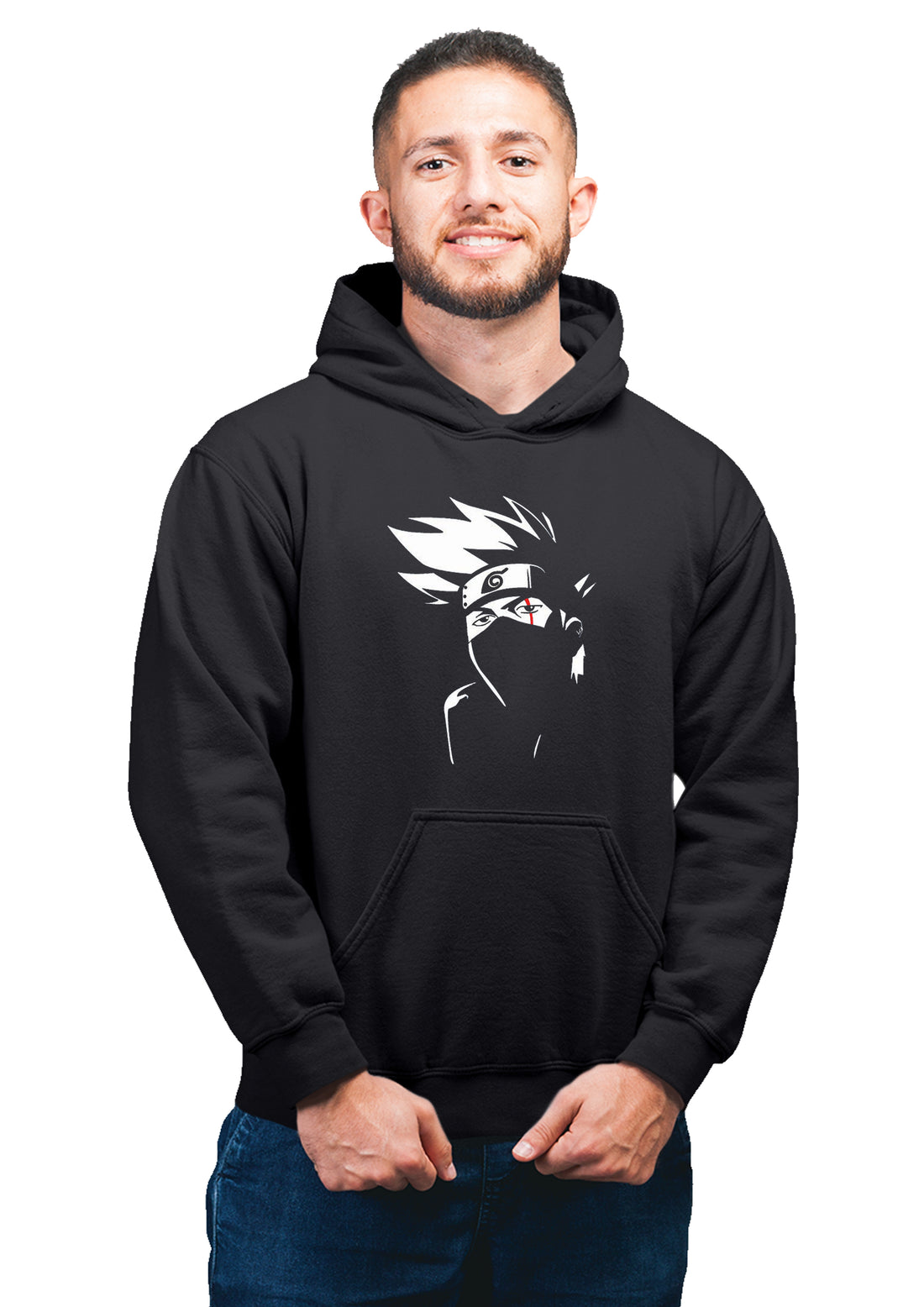 Naruto Kakashi 2 Anime Hoodie | Anime Jacket Sweatshirt | 100% Cotton Unisex Hoodie