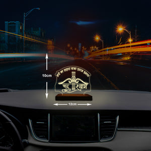 Khatu Shayam Car LED Light