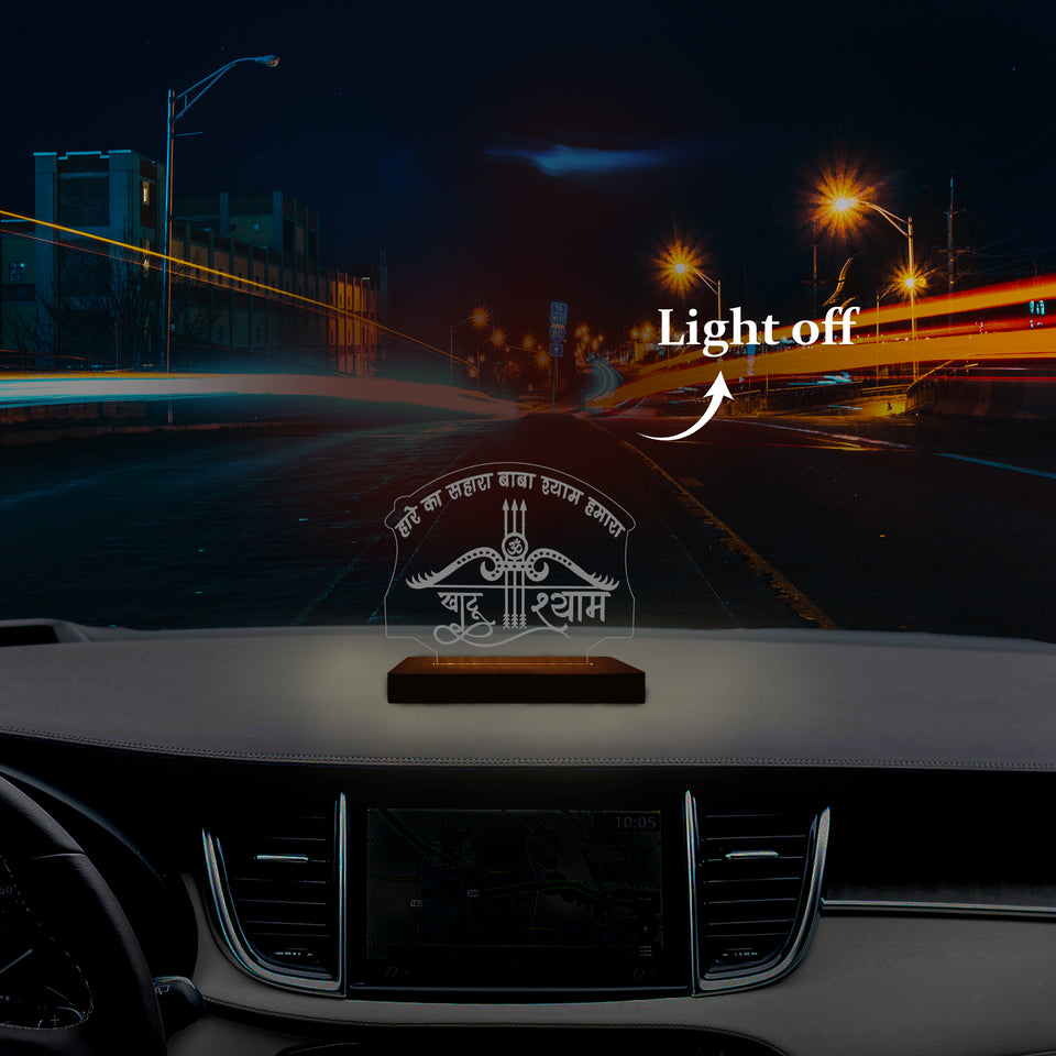 Khatu Shayam Car LED Light