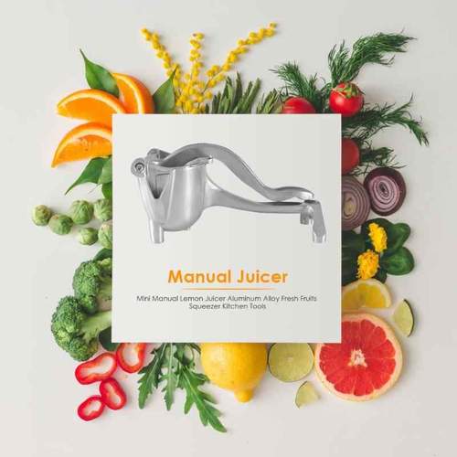 Kitchen Aluminum Alloy Lightweight Manual Juicer